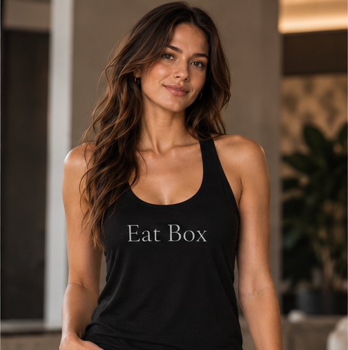 Women’s fitted racerback tank top