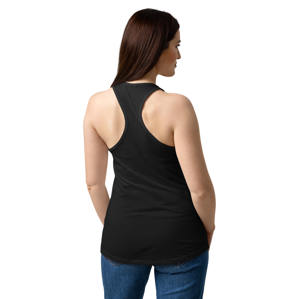 Women’s fitted racerback tank top